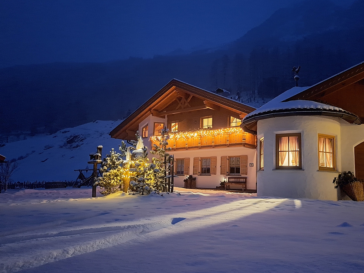 Weihnachten in den Bergen in Südtirol