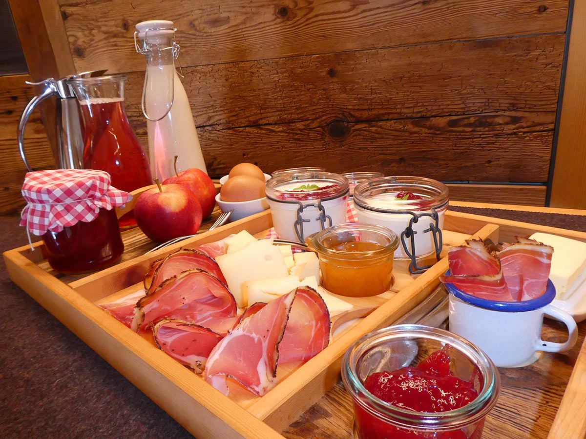 Frühstücksgenuss am Oberhof