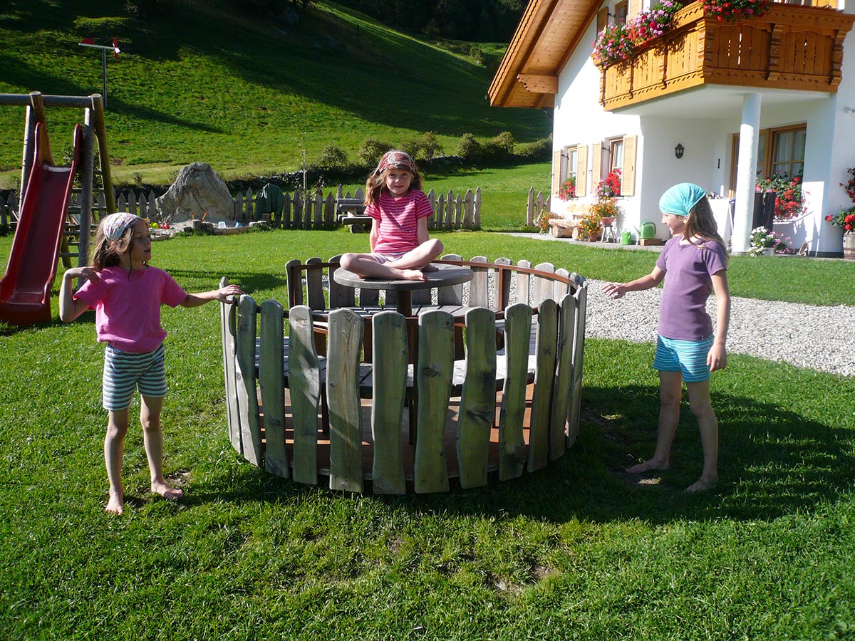 Spielen im Garten
